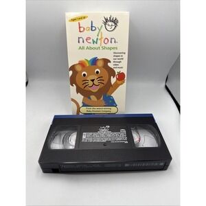 Baby Newton All About Shapes VHS 2002 Baby Einstein Co Walt Disney Educational